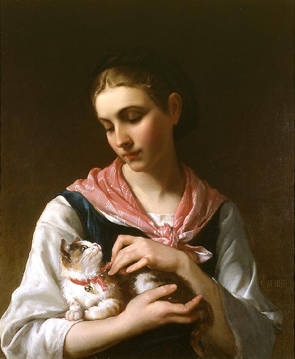 Emile Munier A Special Moment oil painting picture